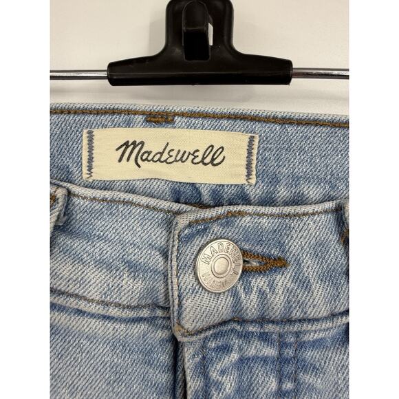 Madewell The Perfect Vintage Jean‎ Womens Distressed Light Wash High Rise Sz 23 - Picture 2 of 8